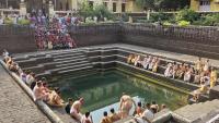 Pujana at Shivaganga Sarovar